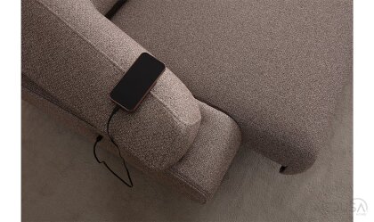 Medusa Home Mobilya - Caracter Motorlu Üçlü Koltuk