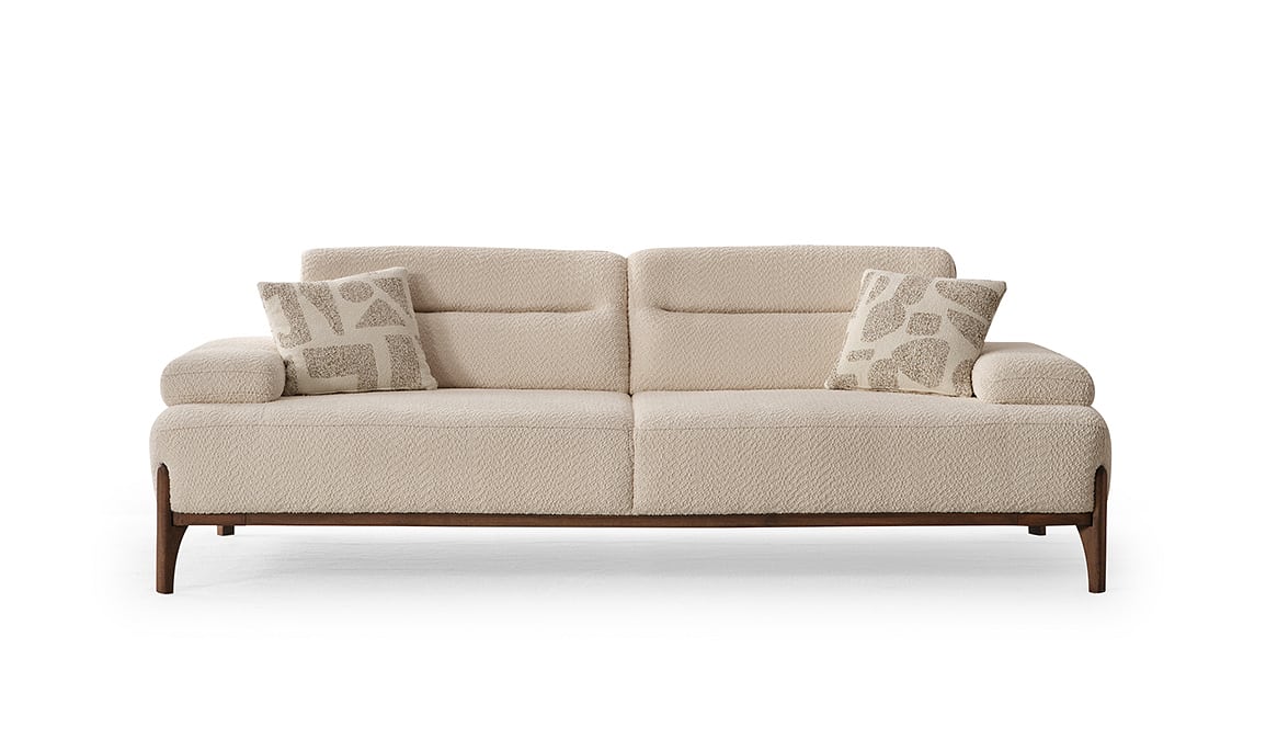 Medusa Home Mobilya - Caramel Üçlü Koltuk