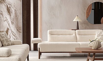 Medusa Home Mobilya - Caramel Üçlü Koltuk