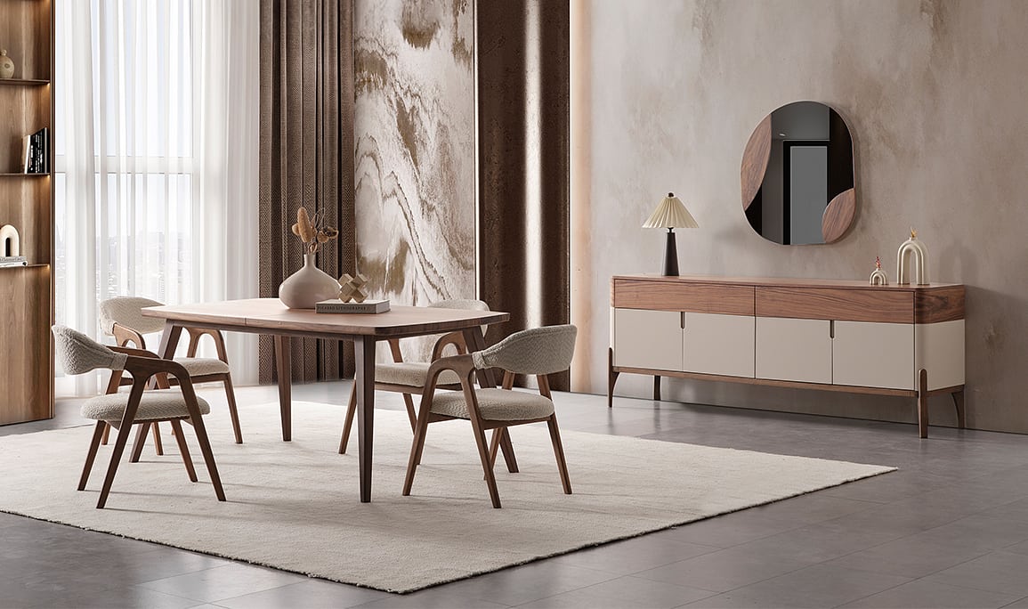 Medusa Home Mobilya - Caramel Yemek Odası