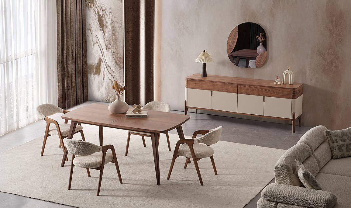 Medusa Home Mobilya - Caramel Yemek Odası