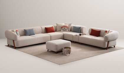 Medusa Home - Cardea Modüler Köşe Takımı Medusa Home - Cardea Modüler Köşe Takımı