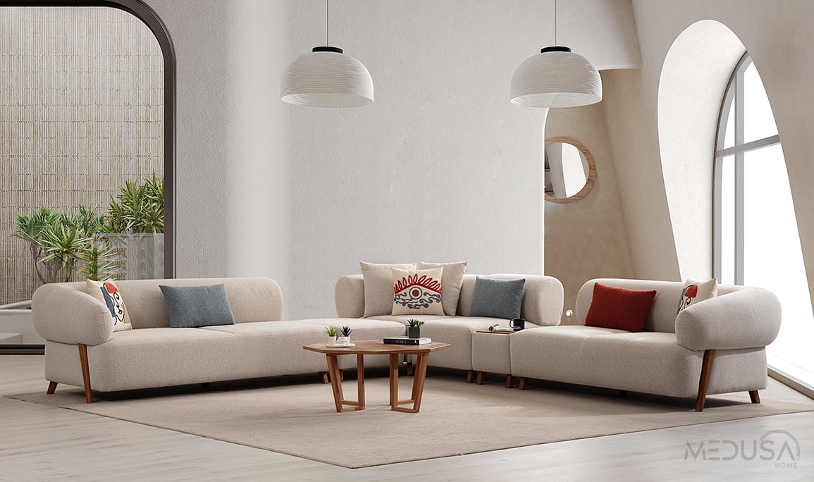 Medusa Home Mobilya - Cardea Modüler Köşe Takımı