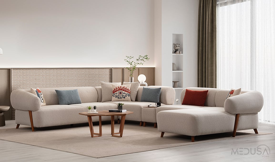 Medusa Home Mobilya - Cardea Modüler Köşe Takımı