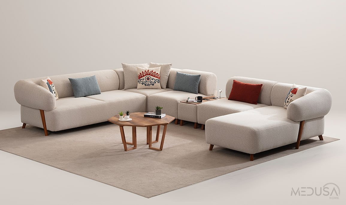 Medusa Home Mobilya - Cardea Modüler Köşe Takımı