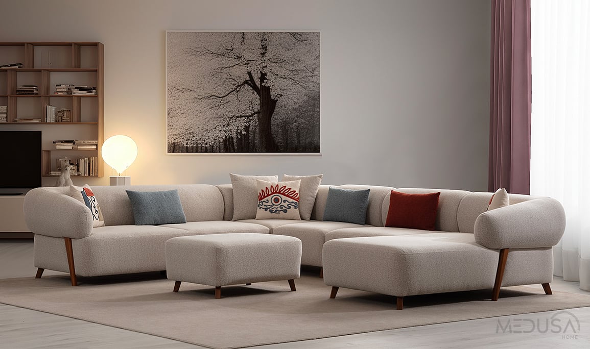 Medusa Home Mobilya - Cardea Modüler Köşe Takımı