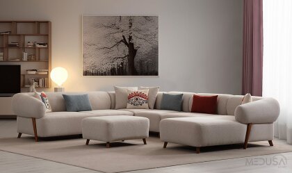 Medusa Home Mobilya - Cardea Modüler Köşe Takımı