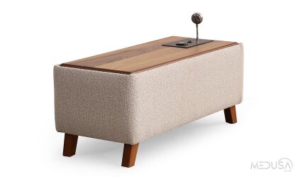 Medusa Home - Cardea USB ve Işıklı Ara Sehpa Medusa Home - Cardea USB ve Işıklı Ara Sehpa