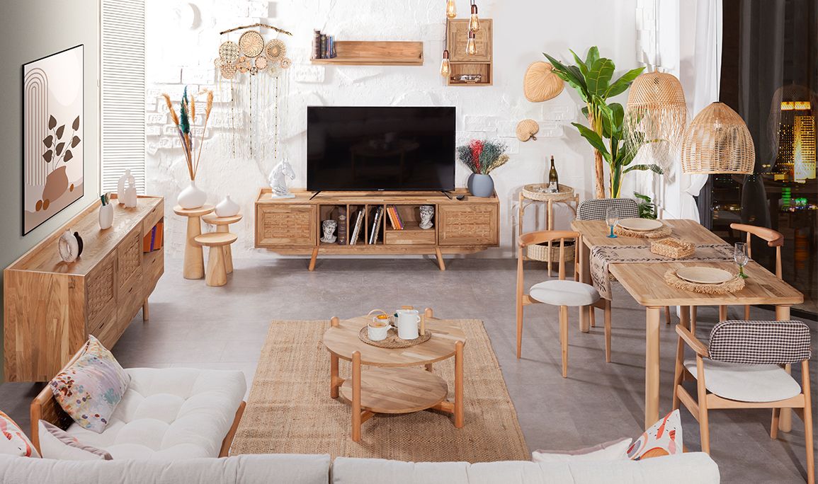 Medusa Home Mobilya - Cardiff Ahşap Tv Ünitesi