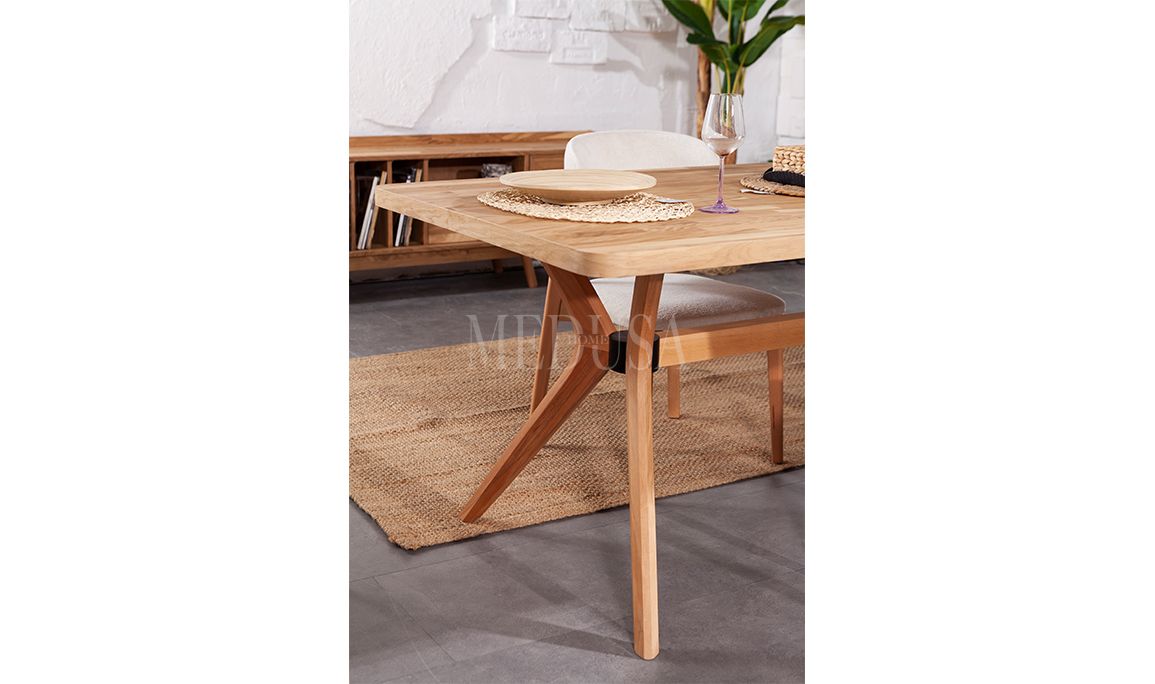 Medusa Home Mobilya - Cardiff Ahşap Yemek Masası