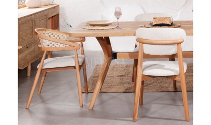 Medusa Home Mobilya - Cardiff Ahşap Yemek Odası