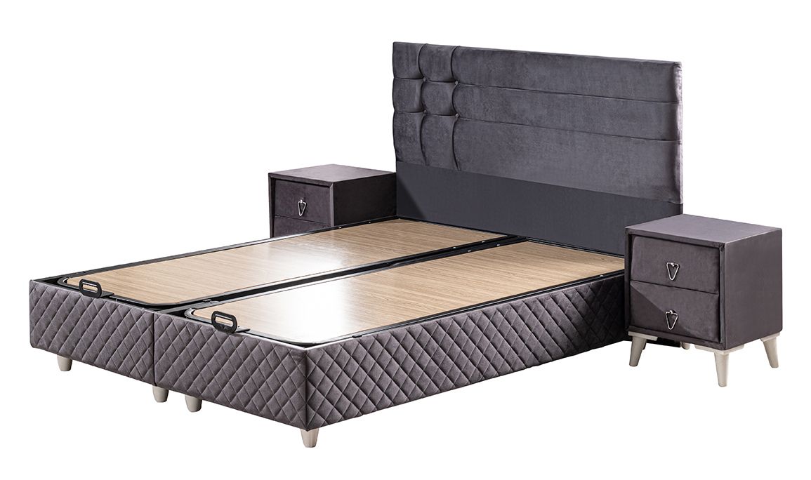 Medusa Home Mobilya - Carmen Set Baza Başlık Yatak