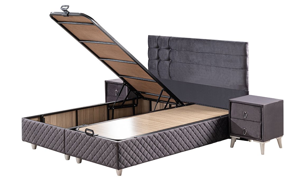 Medusa Home Mobilya - Carmen Set Baza Başlık Yatak
