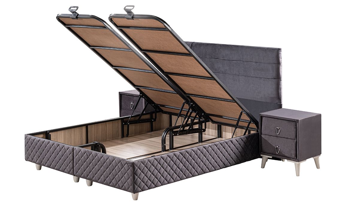 Medusa Home Mobilya - Carmen Set Baza Başlık Yatak
