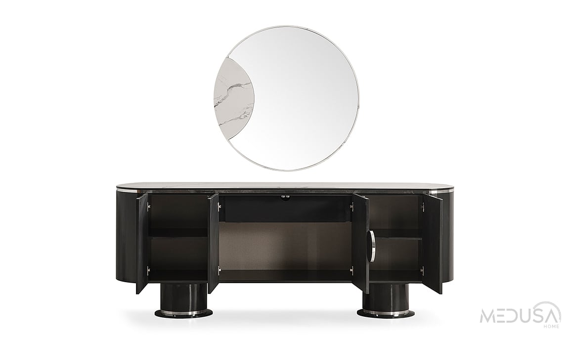 Medusa Home Mobilya - Cartier Antrasit Konsol