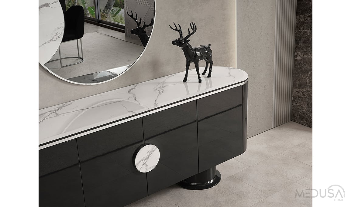 Medusa Home Mobilya - Cartier Antrasit Konsol