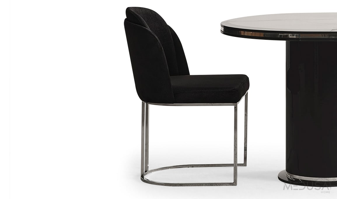 Medusa Home Mobilya - Cartier Antrasit Sandalye