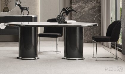 Medusa Home Mobilya - Cartier Antrasit Sandalye