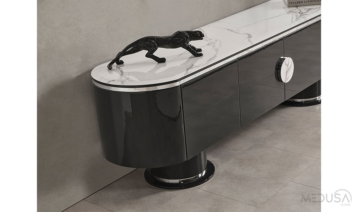 Medusa Home Mobilya - Cartier Antrasit Tv Sehpası