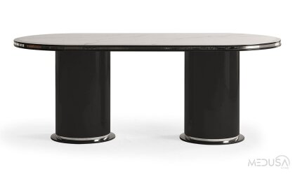 Medusa Home Mobilya - Cartier Antrasit Yemek Odası