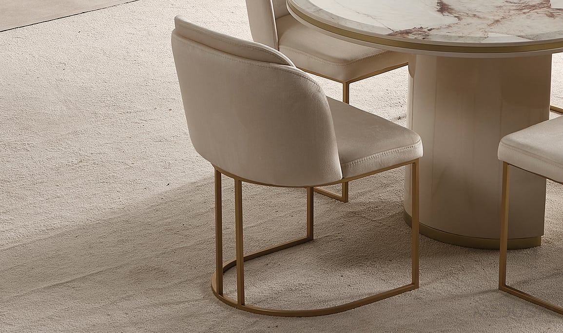 Medusa Home Mobilya - Cartier Krem Sandalye