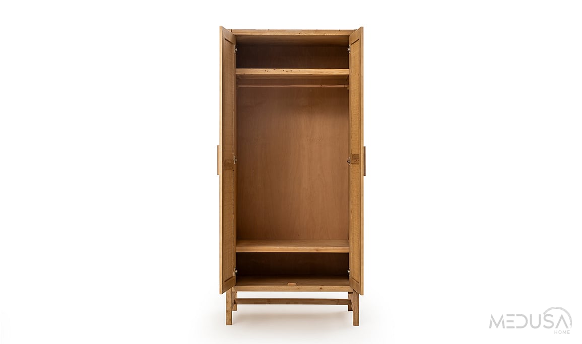 Medusa Home Mobilya - Casablanca Ladin 2 Kapaklı Gardırop