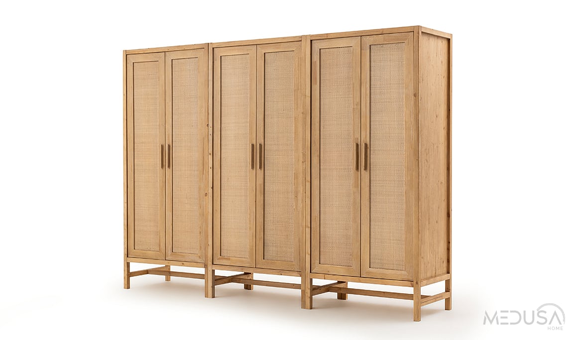 Medusa Home Mobilya - Casablanca Ladin 6 Kapaklı Gardırop