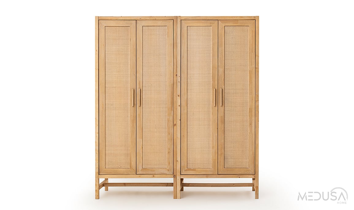 Medusa Home Mobilya - Casablanca Ladin 6 Kapaklı Gardırop