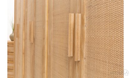 Medusa Home Mobilya - Casablanca Ladin 6 Kapaklı Gardırop