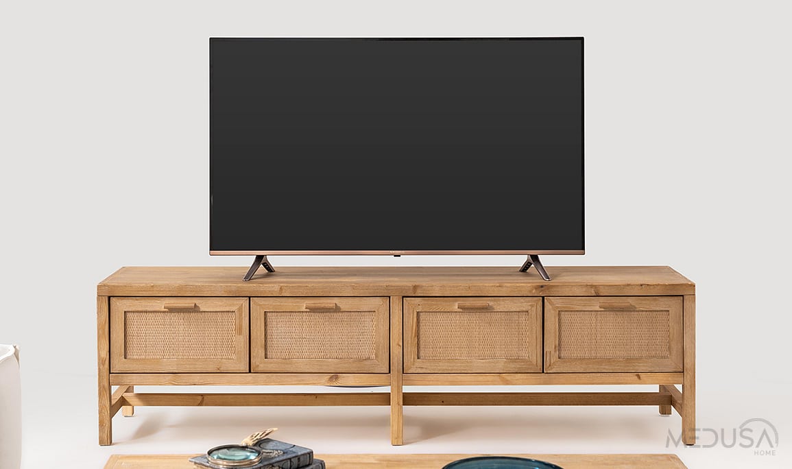 Medusa Home Mobilya - Casablanca Ladin Tv Sehpası + Şaraplık