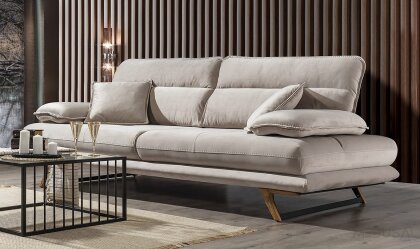 Medusa Home - Cathedra Beyaz Üçlü Koltuk Medusa Home - Cathedra Beyaz Üçlü Koltuk