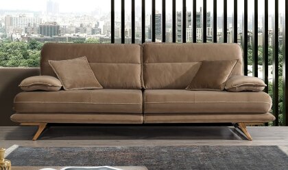 Medusa Home - Cathedra Kahve Üçlü Koltuk Medusa Home - Cathedra Kahve Üçlü Koltuk