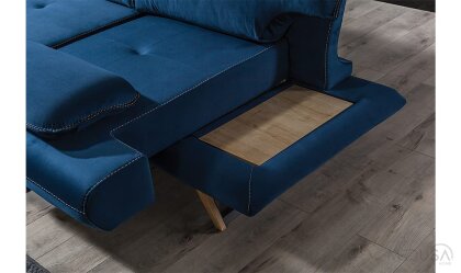 Medusa Home Mobilya - Cathedra Mavi Üçlü Koltuk