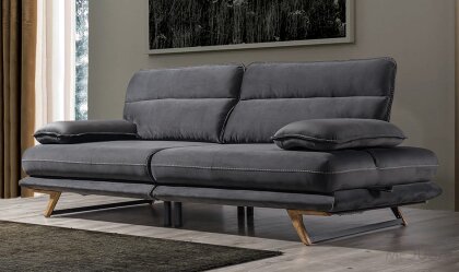 Medusa Home - Cathedra Siyah Üçlü Koltuk Medusa Home - Cathedra Siyah Üçlü Koltuk