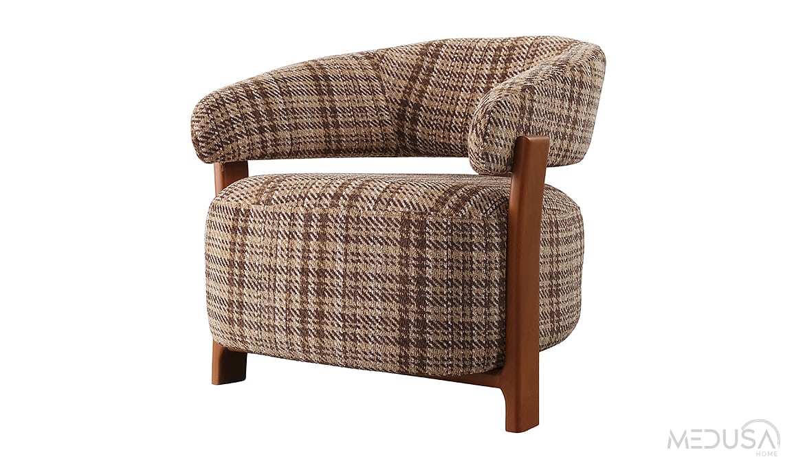 Medusa Home Mobilya - Cecilla Ekose Berjer