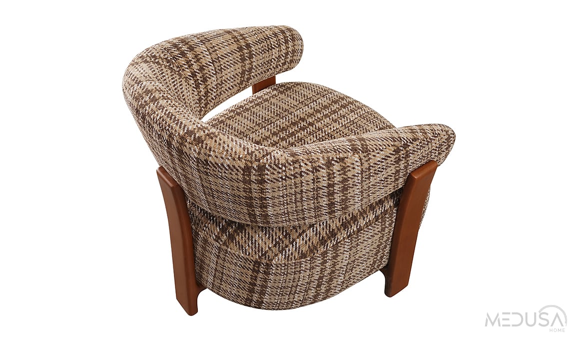 Medusa Home Mobilya - Cecilla Ekose Berjer