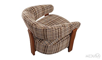 Medusa Home Mobilya - Cecilla Ekose Berjer