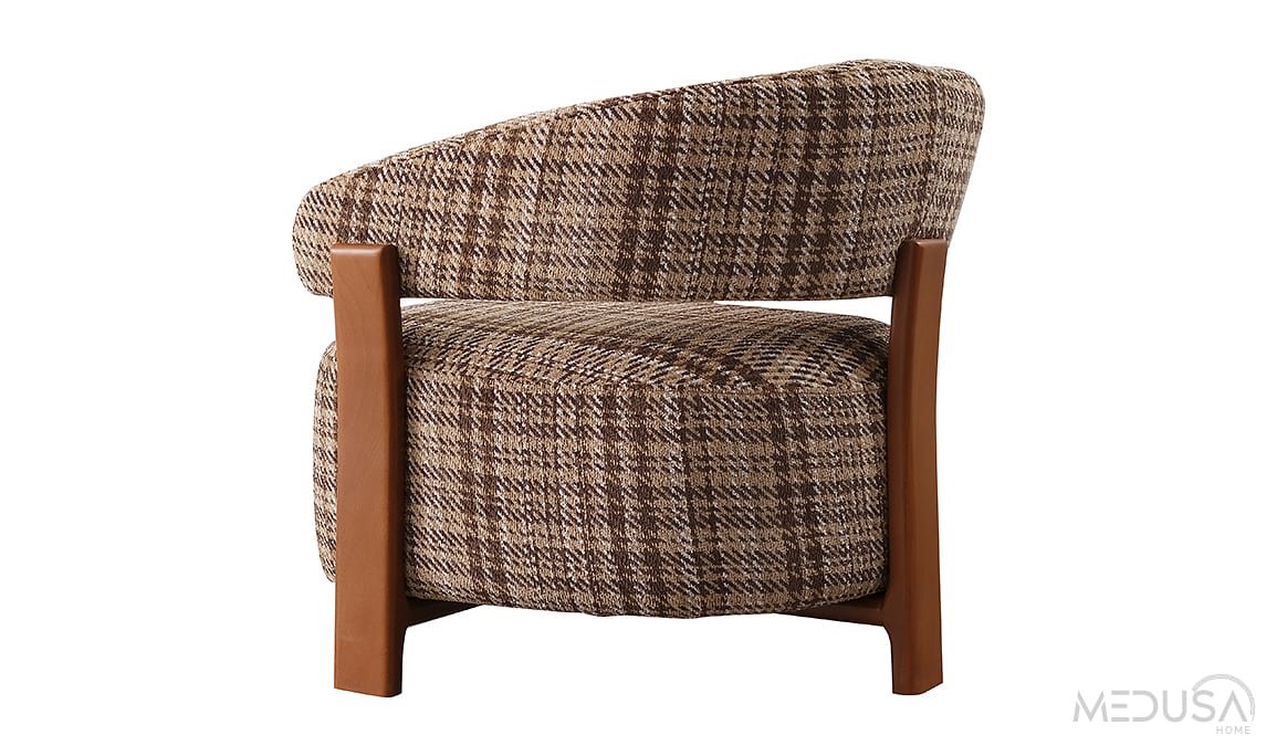 Medusa Home Mobilya - Cecilla Ekose Berjer