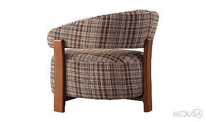 Medusa Home Mobilya - Cecilla Ekose Berjer