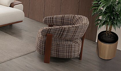 Medusa Home Mobilya - Cecilla Ekose Berjer