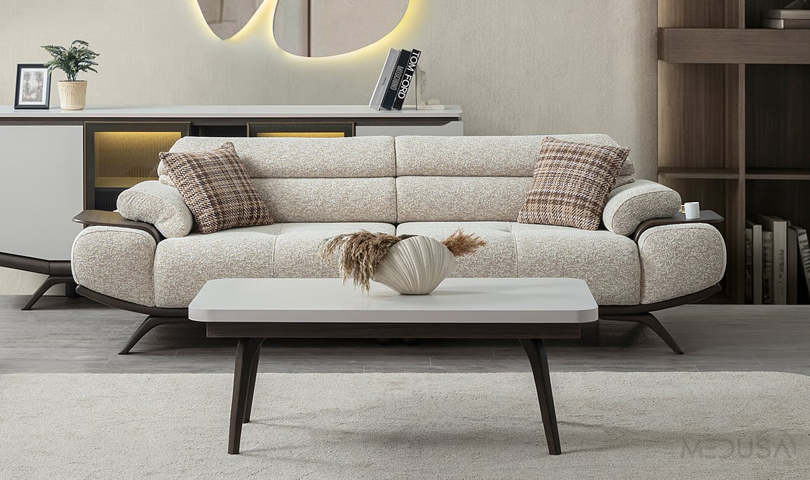 Medusa Home Mobilya - Cecilla Üçlü Koltuk