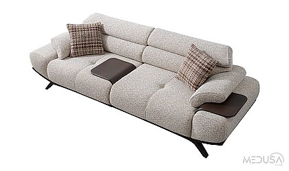 Medusa Home Mobilya - Cecilla Üçlü Koltuk