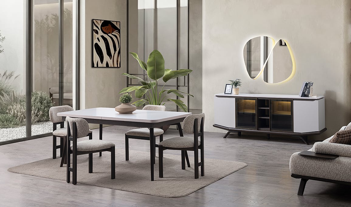 Medusa Home Mobilya - Cecilla Yemek Odası