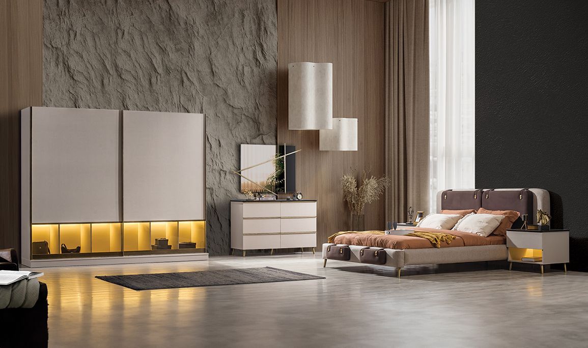 Medusa Home Mobilya - Celeste Sürgülü Yatak Odası
