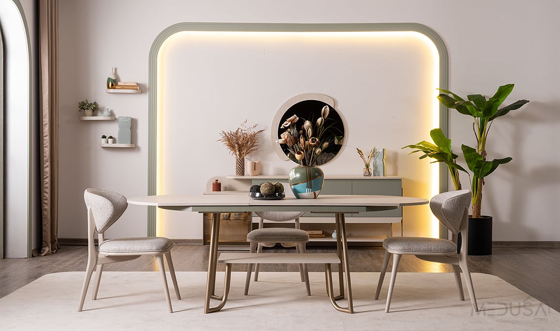 Medusa Home Mobilya - Charisma Açılır Yemek Masası