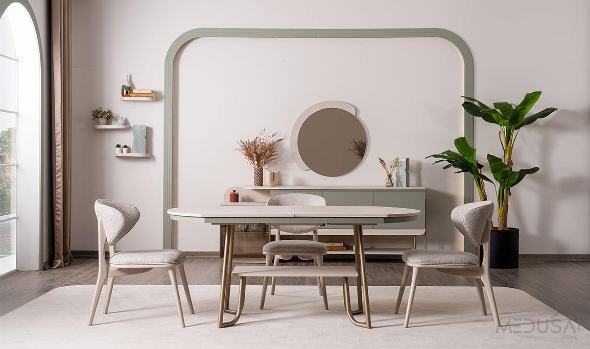 Medusa Home Mobilya - Charisma Açılır Yemek Masası