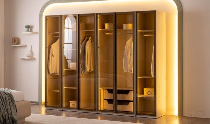 Medusa Home Mobilya - Charisma Glass Yatak Odası