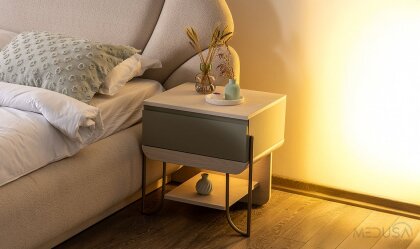 Medusa Home Mobilya - Charisma Glass Yatak Odası