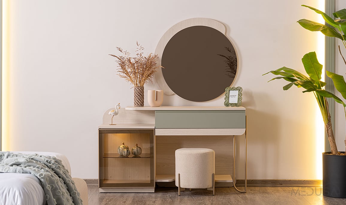 Medusa Home Mobilya - Charisma Glass Yatak Odası