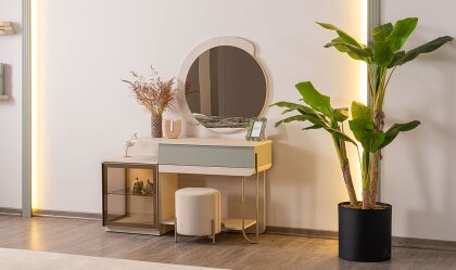 Medusa Home Mobilya - Charisma Glass Yatak Odası